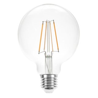 LED Filament Globe G95 8W = 75W 1055lm E27 klar warmwei 2700K
