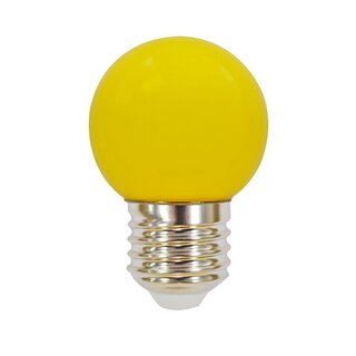 LED-Lampe in Tropfenform 2W gelb