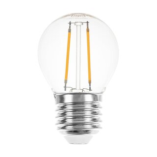 LED Filament Tropfen 1W 100lm E27 klar extra warmwei 2200K
