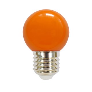 LED-Lampe in Tropfenform Kunststoff 2W orange