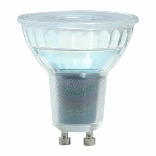 LED Premium Glas Reflektor GU10 6W 450lm warmwei 2700K flood 38