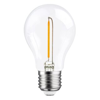 LED Filament Leuchtmittel 1W 100lm E27 klar extra warmwei 2200K