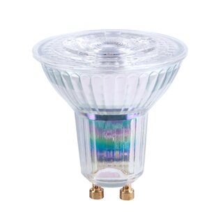 LED Premium Glas Reflektor 6,5W GU10 570lm 827 warmwei...