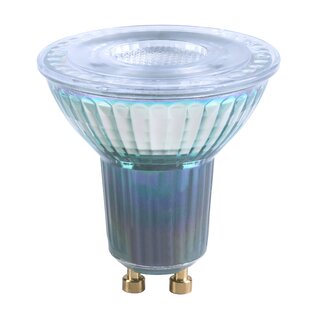 LED Premium Glas Reflektor 9,6W GU10 750lm 827 warmwei...