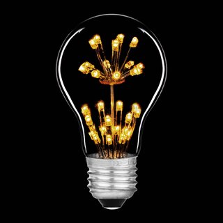 LED Rustika Carbon Glühbirne 1,5W E27 extra warmweiß 2200K