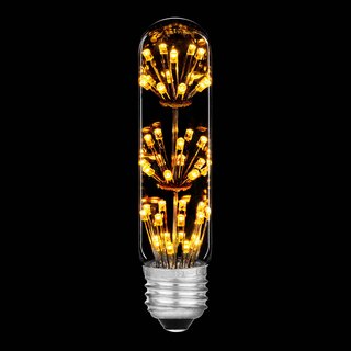 LED Rustika Carbon Rhre 2W = 15W 150lm E27 extra warmwei 2200K