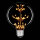 LED Rustika Carbon Globe G95 2W = 15W 150lm E27 extra warmweiß 2200K