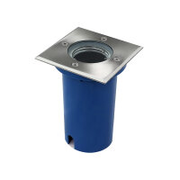 Small Square Recessed Ground Spotlight 150x110 GU10 IP67...