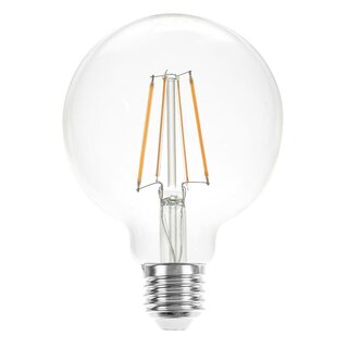 LED Filament Globe G95 8W = 60W E27 klar warmweiß 2700K