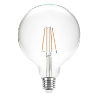 LED Filament Globe G125 8W = 60W E27 klar warmweiß 2700K