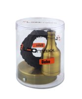 Decorative Set Twisted Black Textile Cable with Bronze...