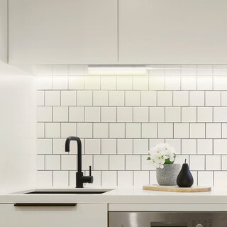 LED Under Cabinet Light 30cm White IP20 5W CCT 3000/4000/6500K with Switch