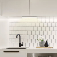 LED Unterbauleuchte 30cm Weiß IP20 5W CCT 3000/4000/6500K mit Schalter