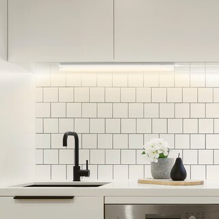 LED Under Cabinet Light 60cm White IP20 10W CCT 3000/4000/6500K with Switch