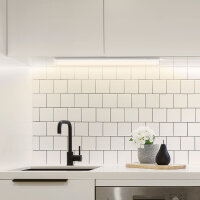 LED Unterbauleuchte 60cm Weiß IP20 10W CCT 3000/4000/6500K mit Schalter