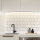 LED Unterbauleuchte 60cm Weiß IP20 10W CCT 3000/4000/6500K mit Schalter