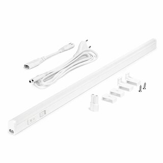 LED Under Cabinet Light 86cm White IP20 15W CCT 3000/4000/6500K with Switch