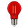LED Filament A60 Birne 3W E27 Rot Kunststoff