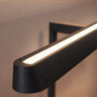 LED Stehleuchte Leni Up & Down 60W Schwarz UGR<18 flicker-free 4000K dimmbar + Bewegungssensor