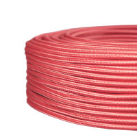 H03VV-F 3*0.75mm² textile cable red