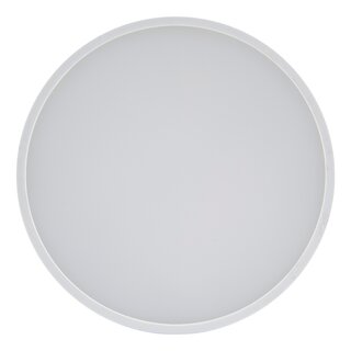 LED Wandleuchte Deckenleuchte silber rund 16W 1280lm warmwei 3000K