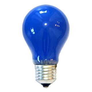 Glhlampe 15W E27 BLAU