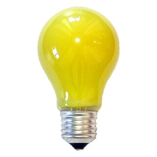 Glhlampe 15W E27 GELB