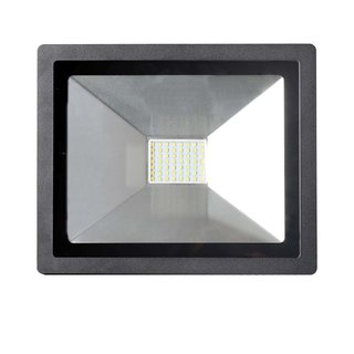 LED SMD Fluter 50W schwarz warmweiß 3000K IP65 3500lm 120° Besonderheit: direkt an 230V