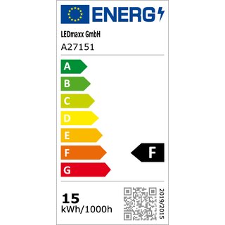 LED Leuchtmittel 15W = 100W E27 1490lm warmwei 2700K