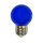 LED Bulb in Drop Shape 2W Blue E27