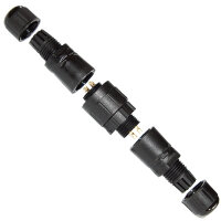 Straight Cable Connector IP68 3-Pole max. 250V / 13A