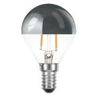 LED Filament Drop 2W 180lm E14 Silver Reflector Extra...