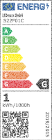 LED Filament Tube T26 1W = 8W 60lm E14 Extra Warm White...