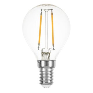 LED Filament Tropfen 1W 100lm E14 klar extra warmweiß 2200K