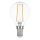 LED Filament Drop 1W 100lm E14 Clear Extra Warm White 2200K