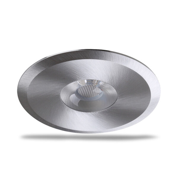 LED Recessed Furniture Downlight 3.5W 230V 35° Warm White 2700K 250lm Ø82mm