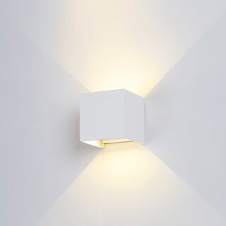 Wandleuchte LED weiß 3000K Indoor/Outdoor