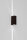 LED Wall Light Black 6W 375lm 6000K Indoor/Outdoor