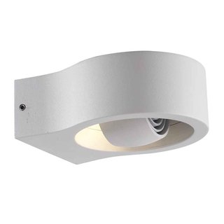 Design-Wandleuchte LED weiß 3 x 2W 218lm 3000K Indoor/Outdoor