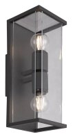 Design Wall Light Graphite 2x E27 Indoor/Outdoor