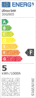 LED Leuchtmittel G9 4,5W 430lm 3000K warmweiß