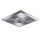 LED Möbeleinbauleuchte Downlight 6W 230V 35° Warmweiß 2700K 450lm 82mm eckig