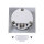 LED Möbeleinbauleuchte Downlight 6W 230V 35° Warmweiß 2700K 450lm 82mm eckig