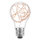 LED Kupferkabel Birnenform A60 1,2W 40lm E27 klar extra warmweiß 2200K