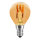 LED Spiral Filament Tropfen 3W 100lm E14 klar extra warmweiß 1800K Dimmbar