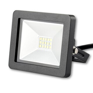 LED SMD Fluter 10W schwarz kaltwei 6500K IP65 700lm 120...