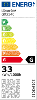Halogenleuchtmittel 33W 463lm G9 warmweiß dimmbar