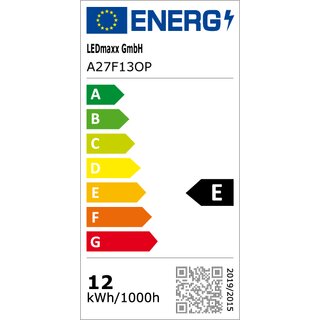 LED Filament Leuchtmittel 12W 1450lm E27 opal  warmwei 2700K