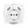 2xUSB Power Socket 2800mA Pure White