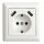 2xUSB Power Socket 2800mA Pure White